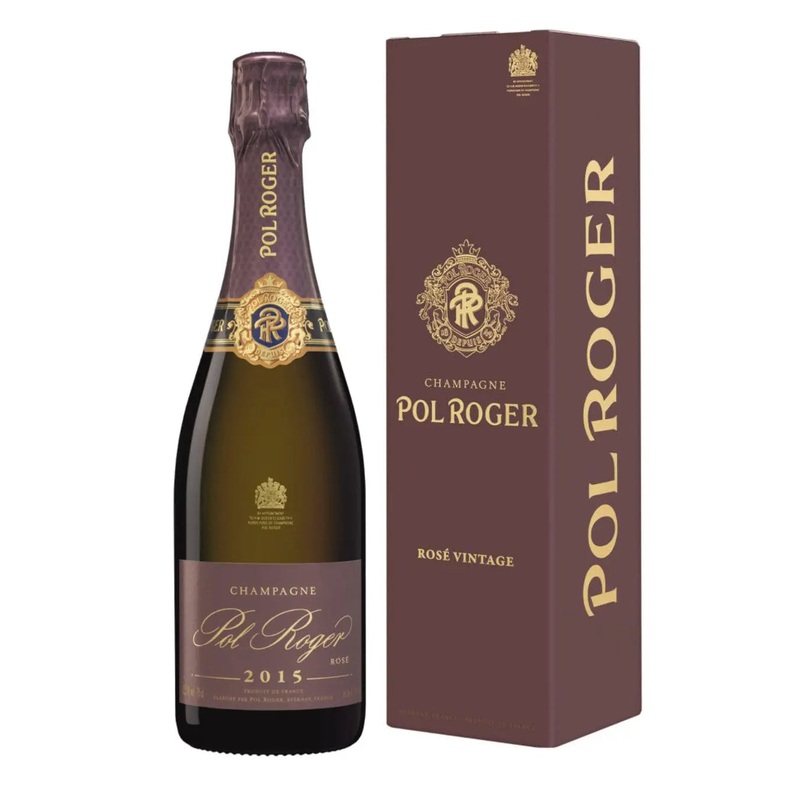 Pol Roger Ros Vintage 2015 in Gift Box, 75 cl