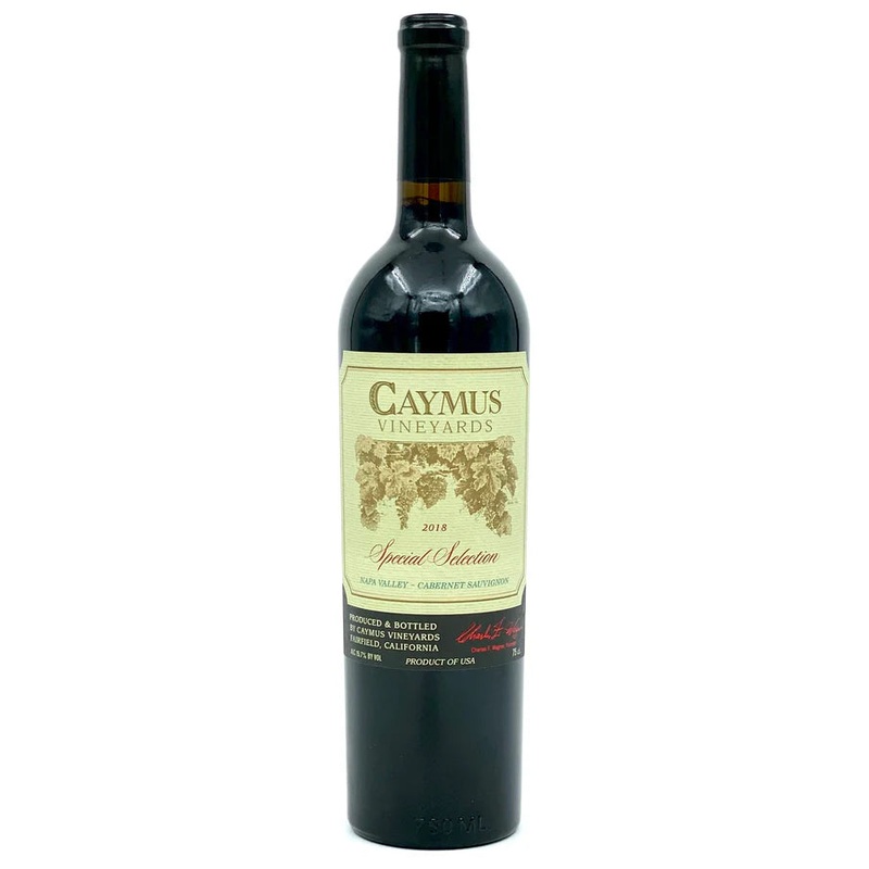 Caymus Vineyards 2018 Special Selection Napa Valley Cabernet Sauvignon 750ml