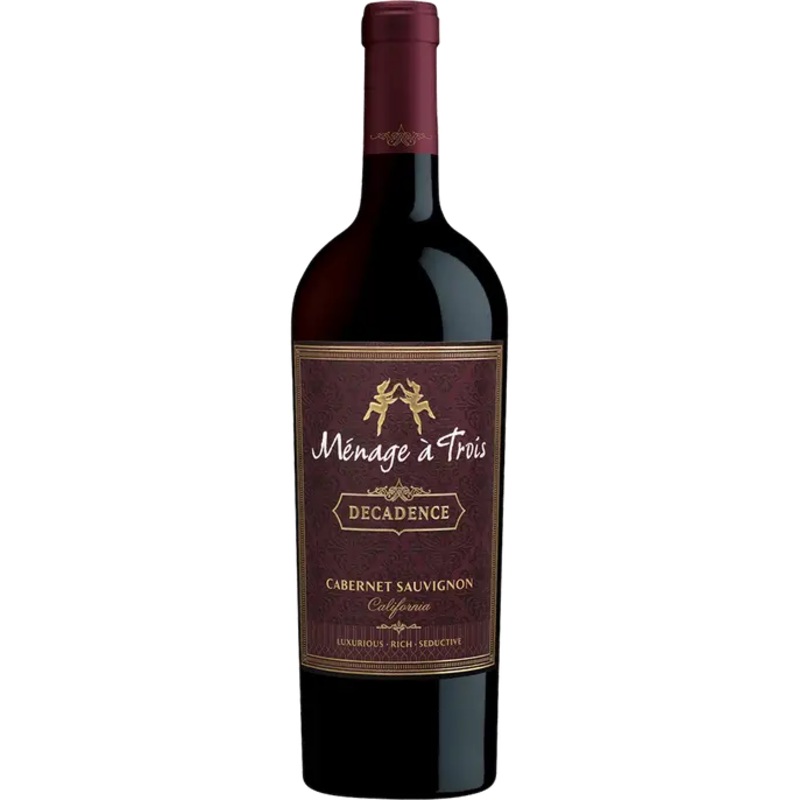 Menage A Trois Decadence Cabernet Sauvignon 750ml