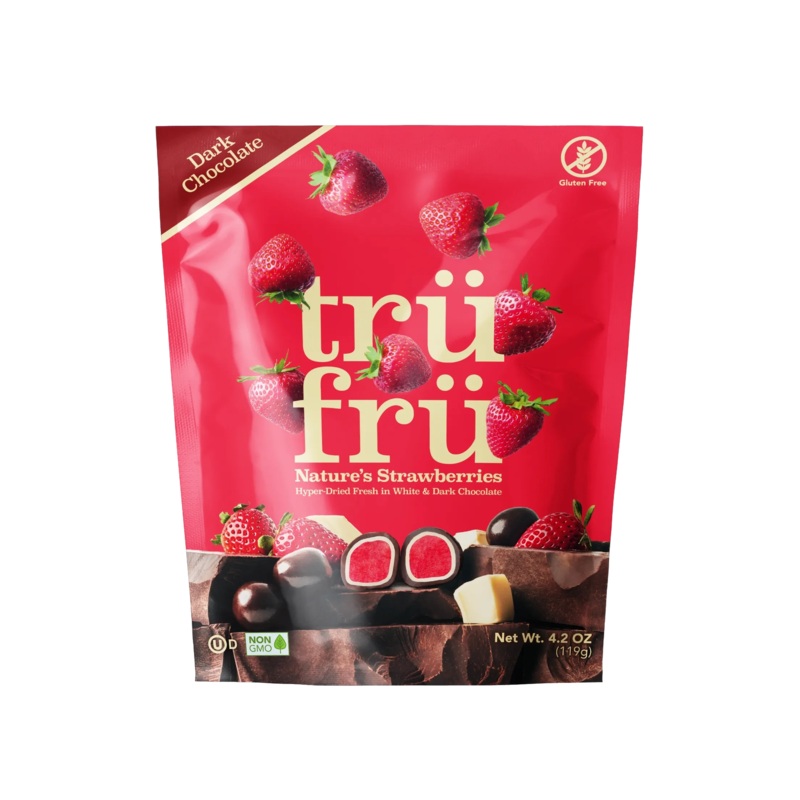 TRU FRU Nature's Dark Chocolate Strawberries