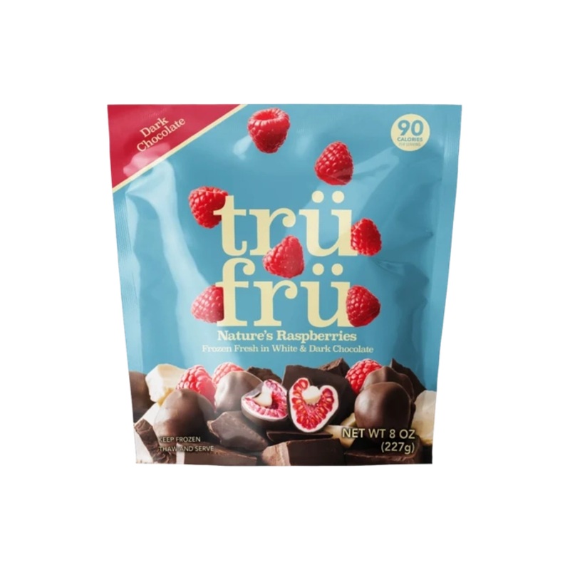 TRU FRU Nature's Dark & White Chocolate Raspberries