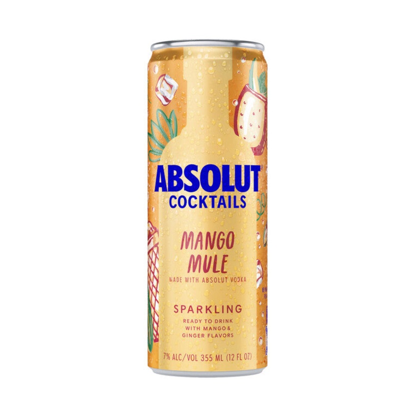 ABSOLUT CKTL MANGO MULE 14CAN6/4P