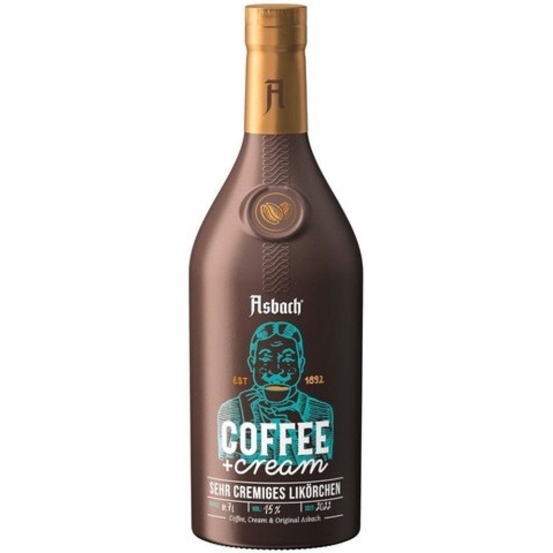 ASBACH COFFEE & CREAM SEHR CREMIGES LIKORCHEN 700ML