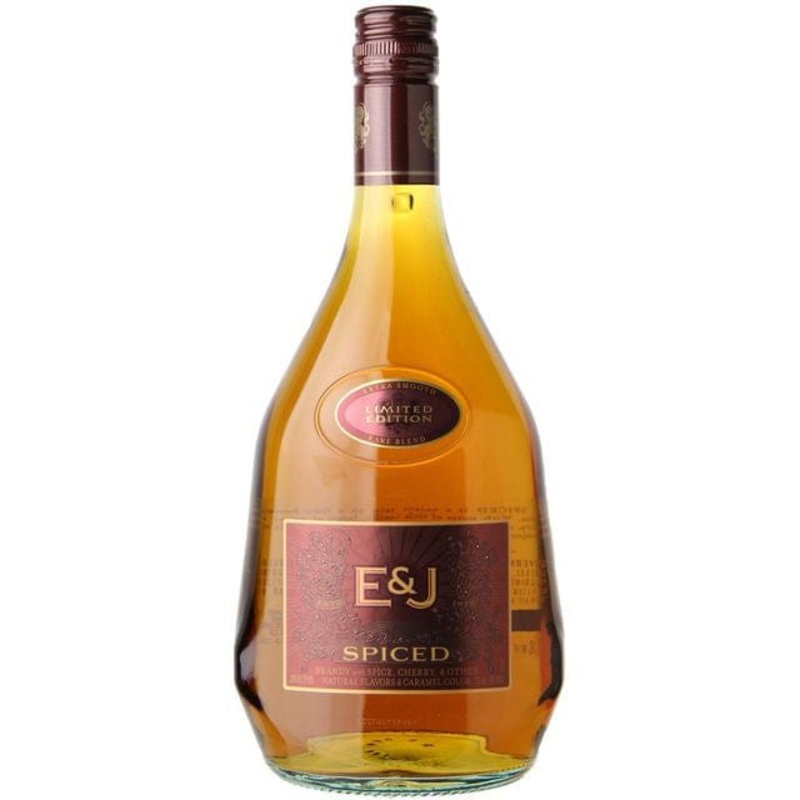E&J BRANDY SPICED 750ML