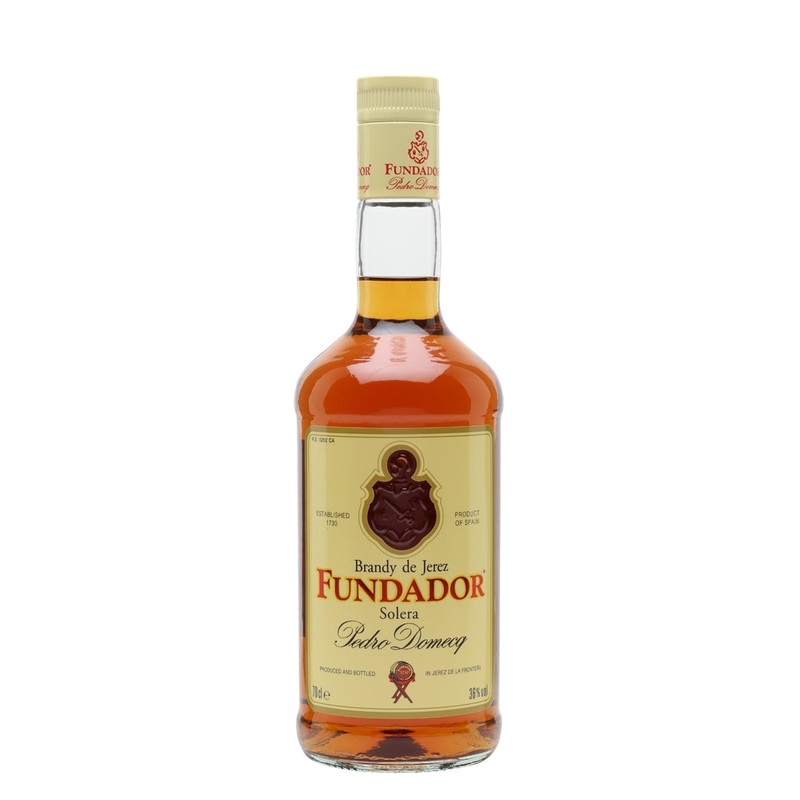 FUNDADOR BRANDY SOLERA RESERVA 750ML