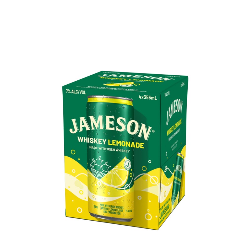 JAMESON CKTL LEMONADE 10 CAN6/4PK