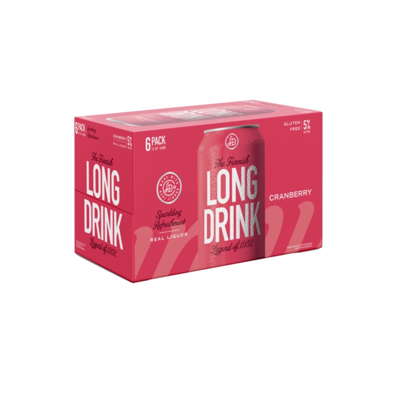 LONG DRINK CKTL CRANBERRY 10 CAN6P