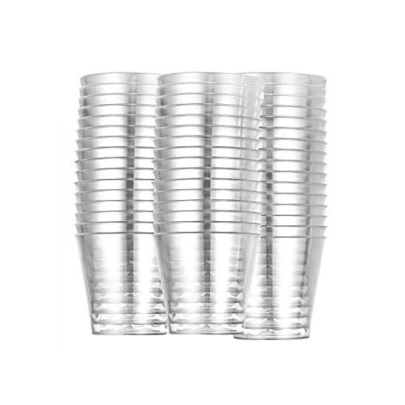 2oz Clear Plastic Shot Glasses 50ct