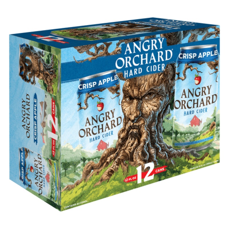 ANGRY ORCHARD CRISP APPLE 12PK CAN