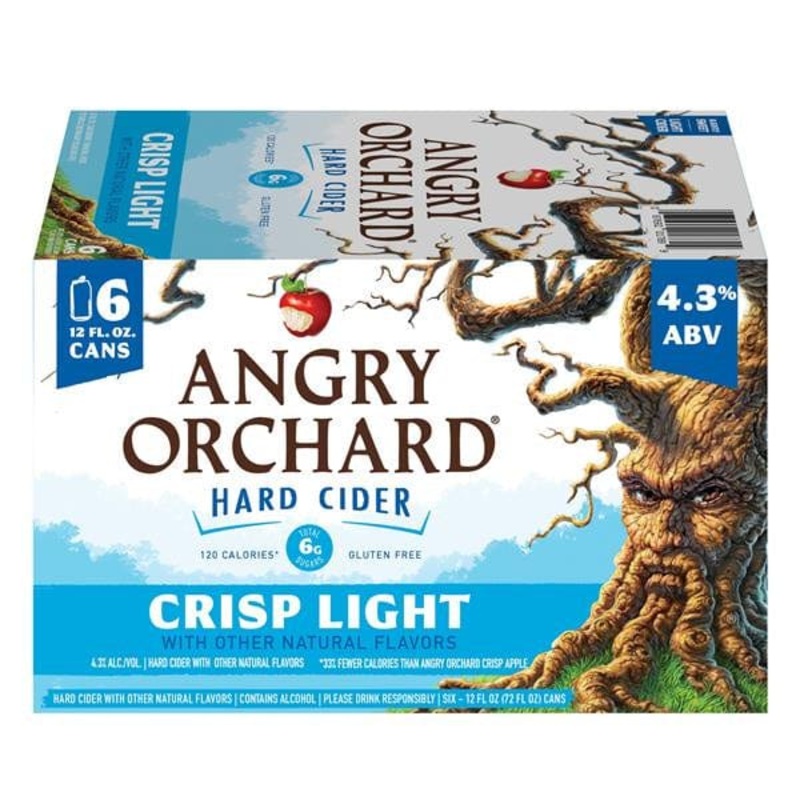 ANGRY ORCHARD CRISP LIGHT 6PK CAN C/O