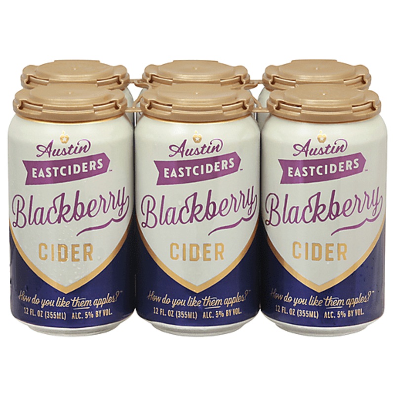 AUSTIN EASTCIDERS BLACKBERRY 6PK