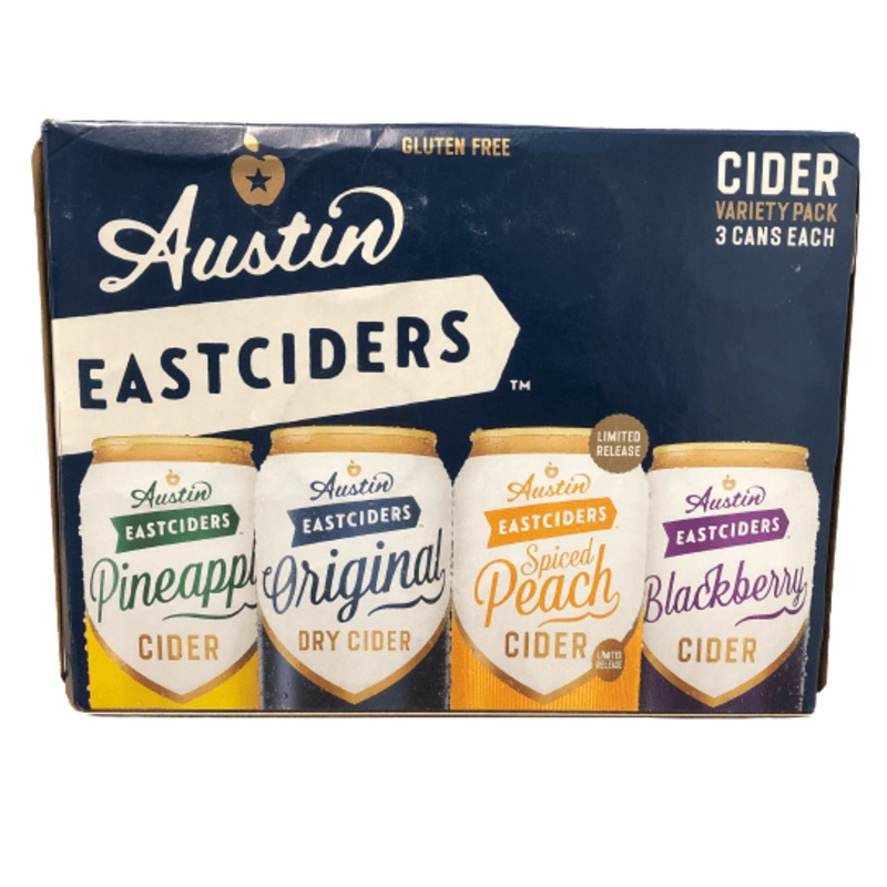 AUSTIN EASTCIDERS VARIETY 12 PK