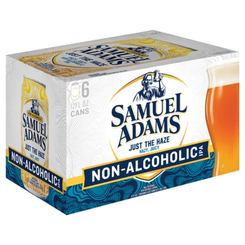 SAM ADAMS JUST THE HAZE 6PK