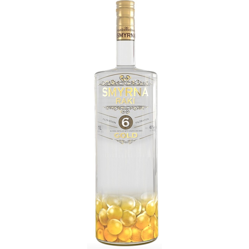 Smyrna Raki Gold Series 1 L