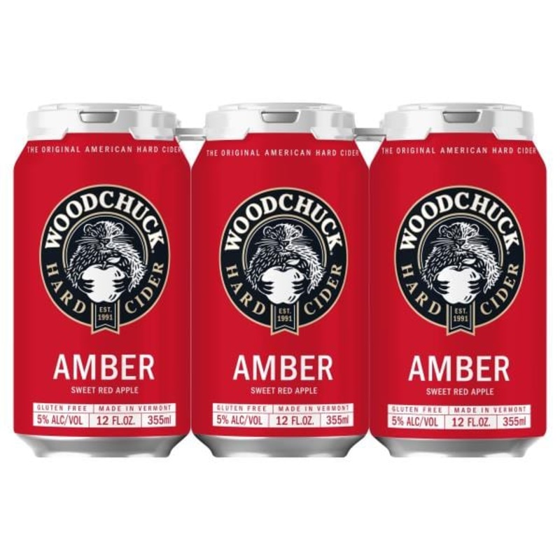 WOODCHUCK CIDER AMBER 6PK