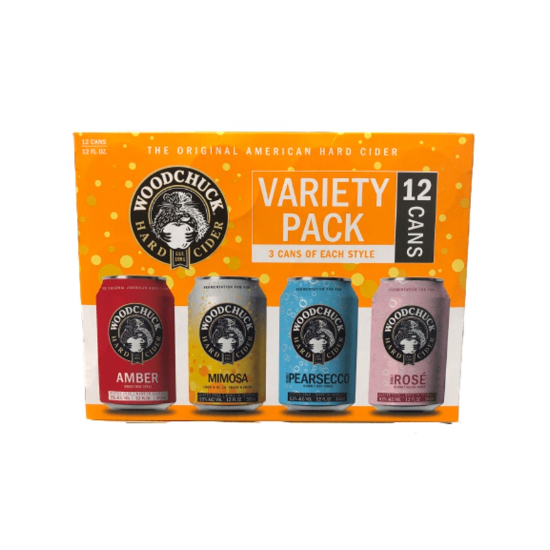 WOODCHUCK VARIETY 12PK CAN