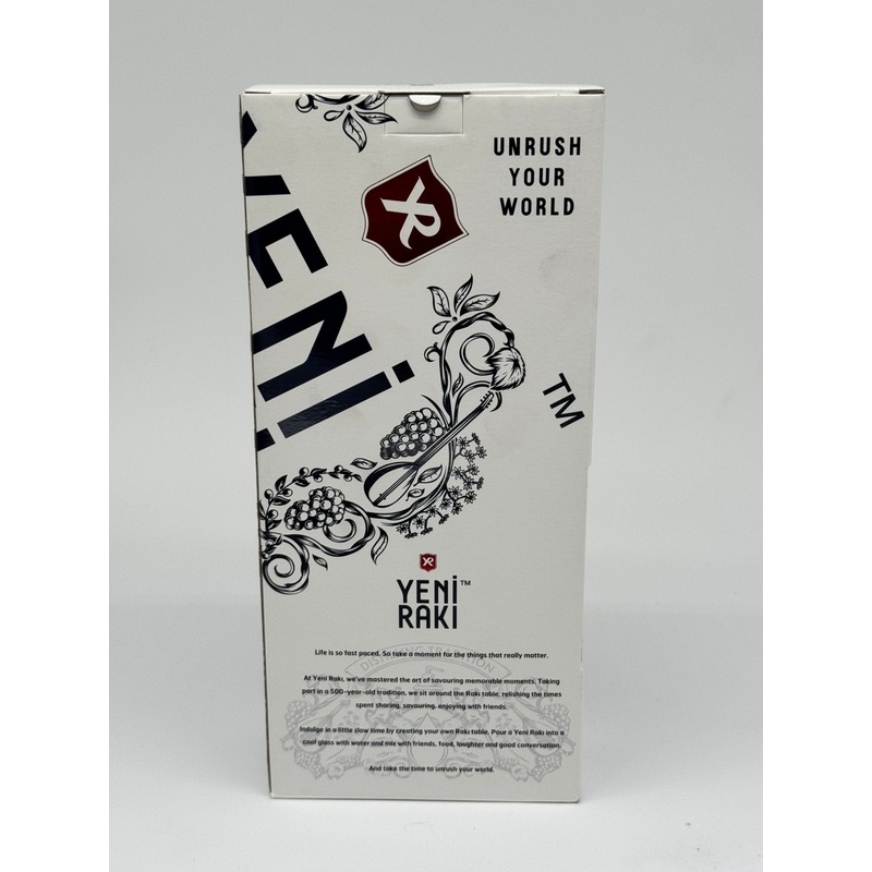 Yeni Raki Gift Set With Glasses 750 mL