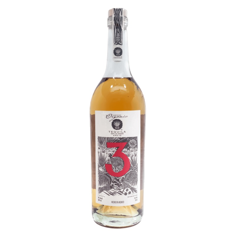 123 Organic Tequila Anejo - 750ML