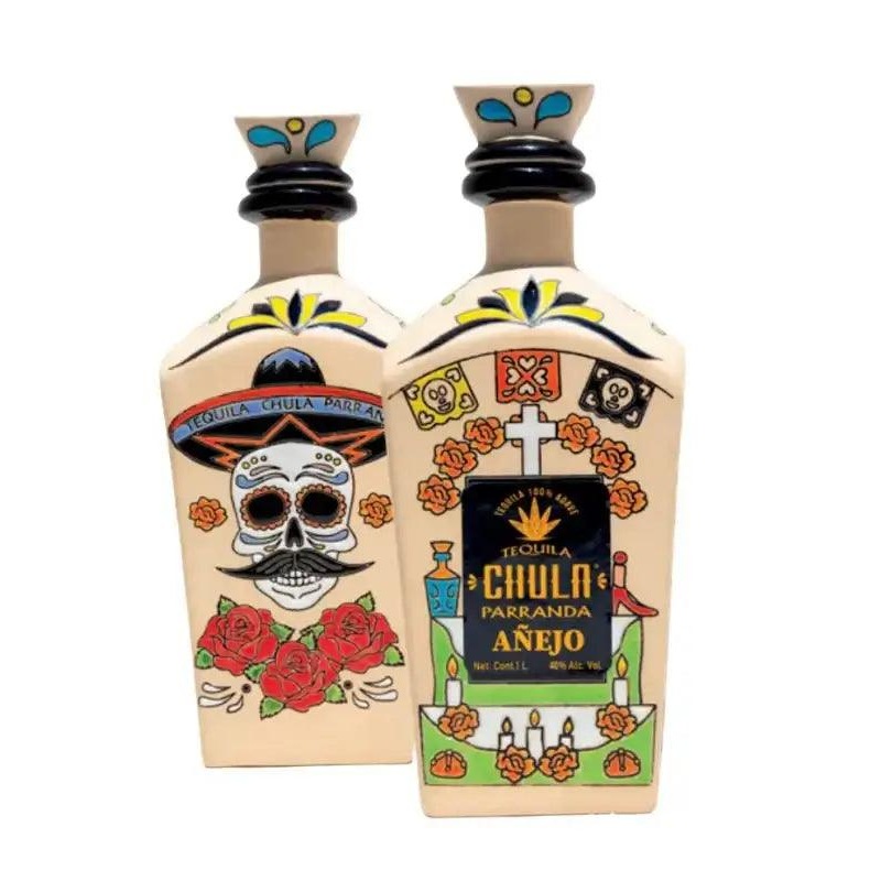 Chula Parranda Catrn Anejo Ceramic 1L