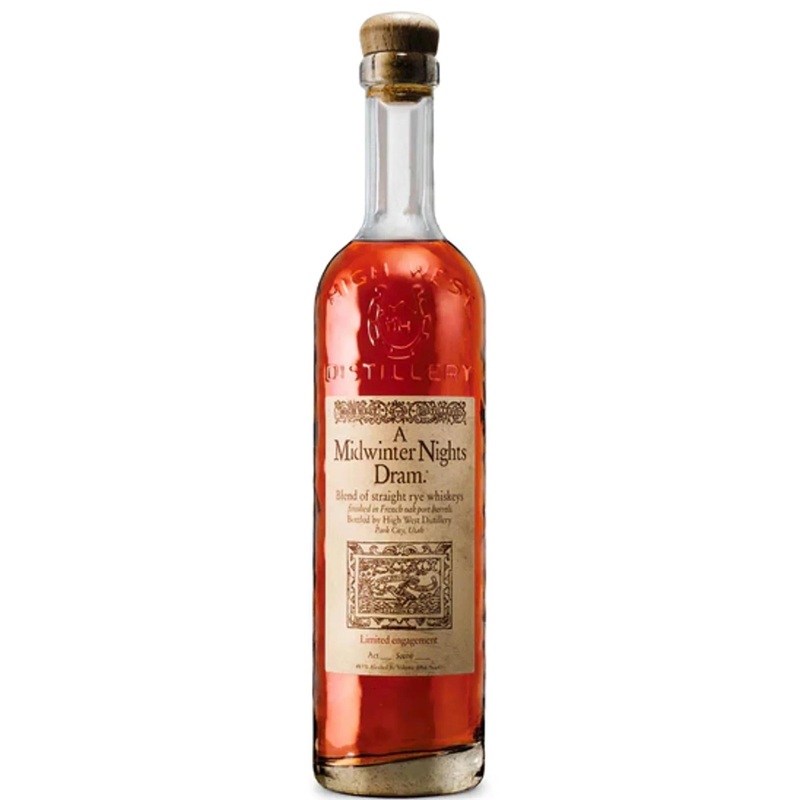 HIgh West A Midwinter Nights Dram Rye Limited Engagement Whiskey Act 12 Scene 4 750ml