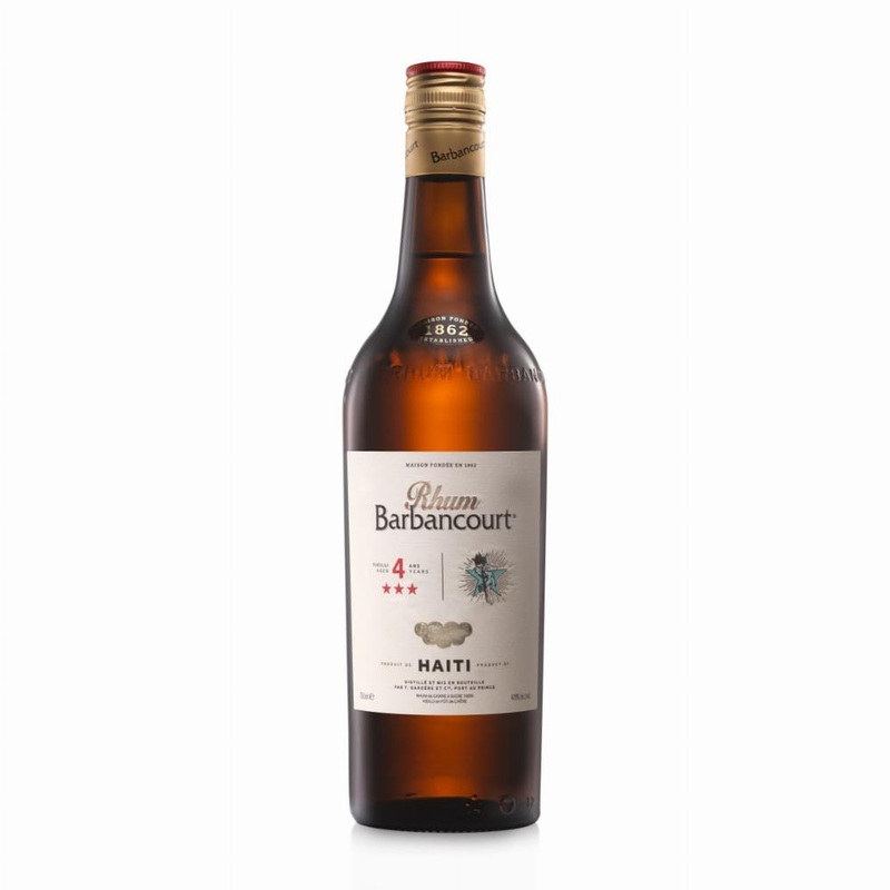Rhum Barbancourt Aged Rum Three Star  Rum  4 Year 750ml