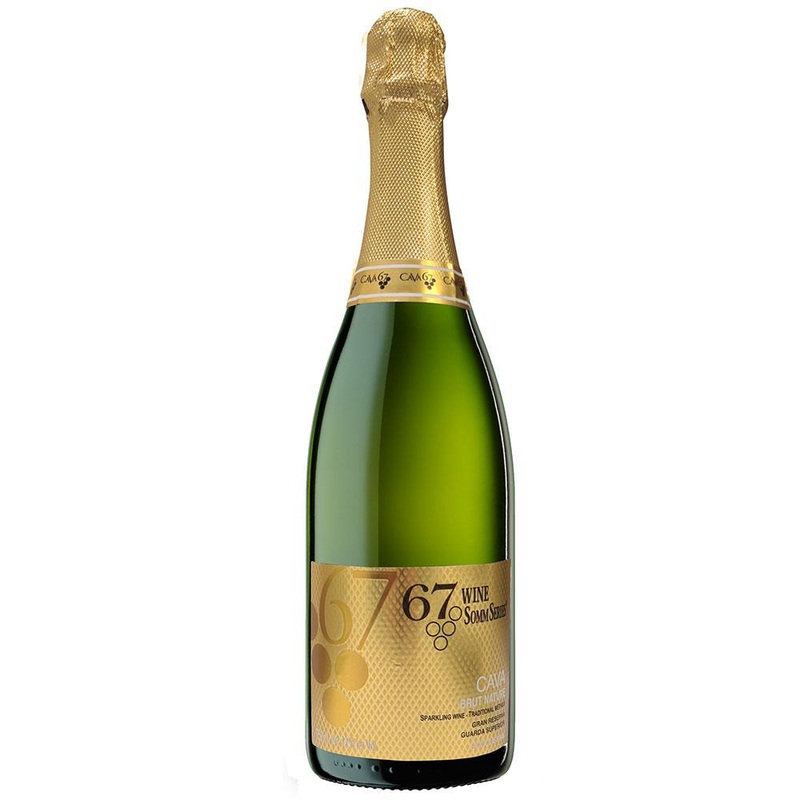67Wine Somm Series Cava Gran Reserva Guarda Superior Brut Nature 2018 750ml
