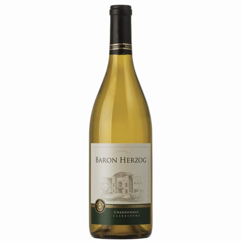 Baron Herzog Chardonnay Clarksburg Sacramento Valley Kosher 2023 750ml
