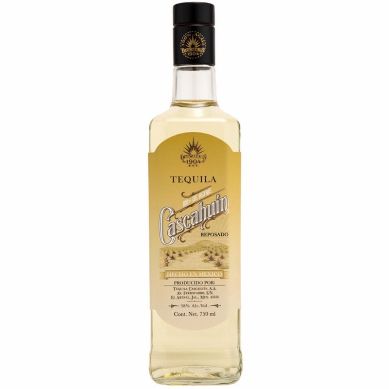 Cascahuin Tequila Reposado 100% de Agave 84 Proof 750ml