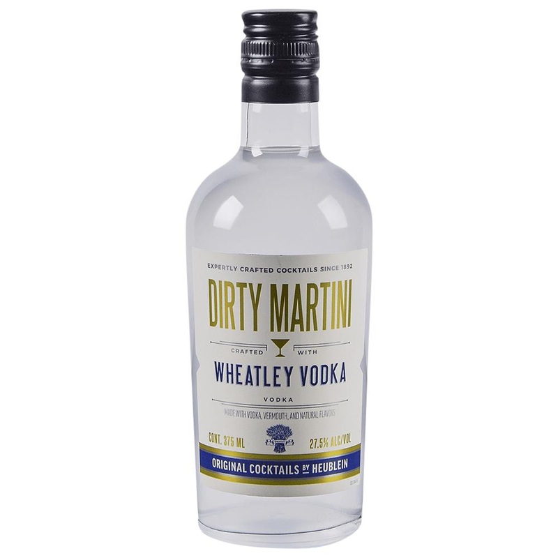 Heublein Cocktails Wheatley Vodka Dirty Martini 375ml