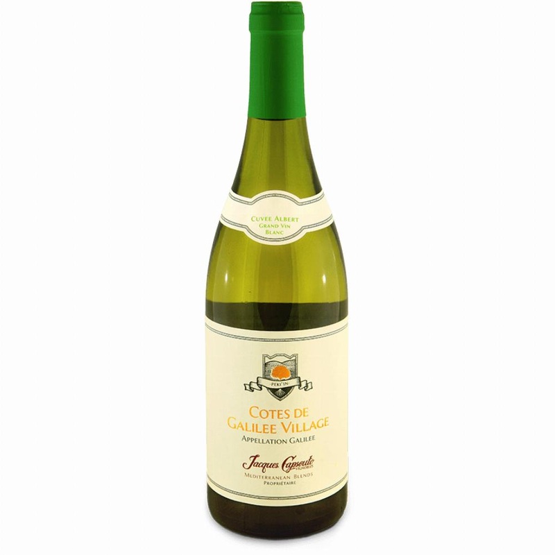 Jacques Capsouto Cotes de Galilee Village Grenache Blanc Cuvee Albert Kosher 2018 750ml