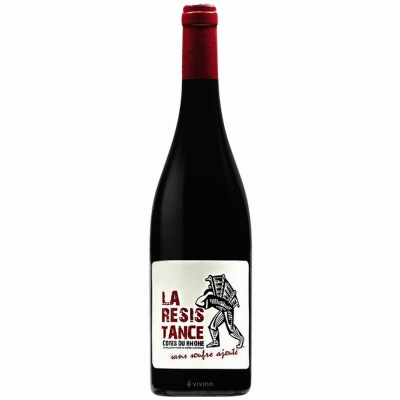 La Resistance Cotes du Rhone Organic Sans Soufre Ajoute 2020 750ml