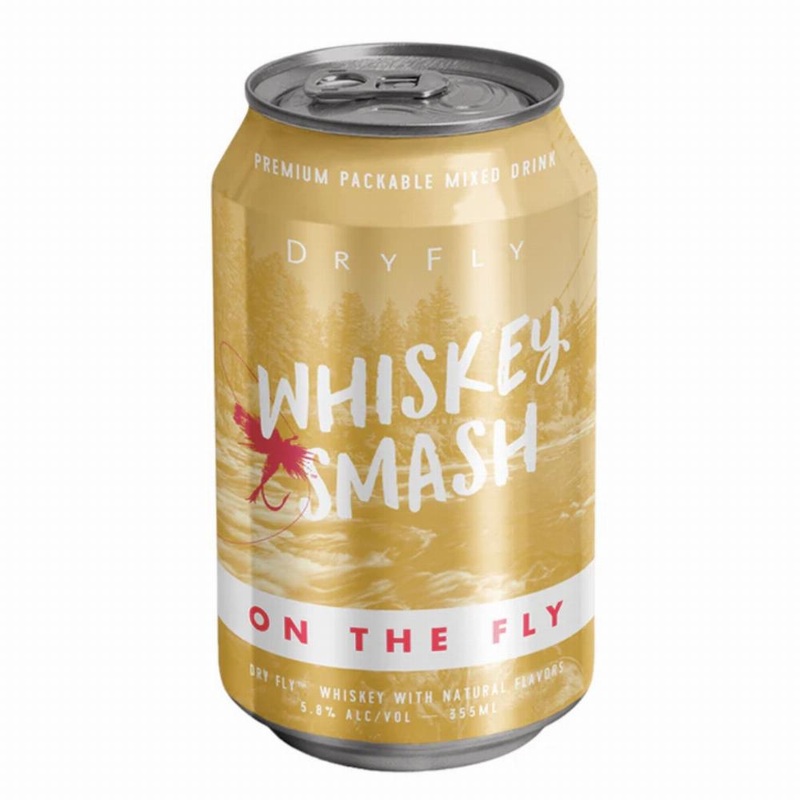 Dry Fly On The Fly Whiskey Smash Premium Cocktail 355ml
