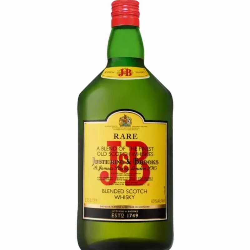J & B Scotch Rare 80 Proof 1.75L MAGNUM