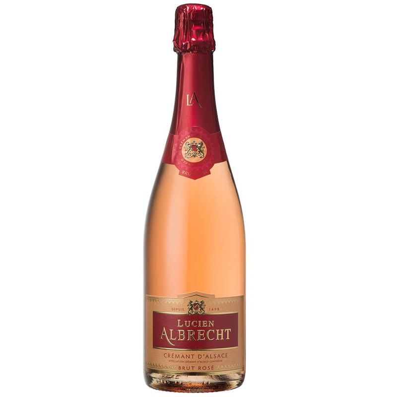 Lucien Albrecht ROSE Cremant d'Alsace Brut 750ml ROSE