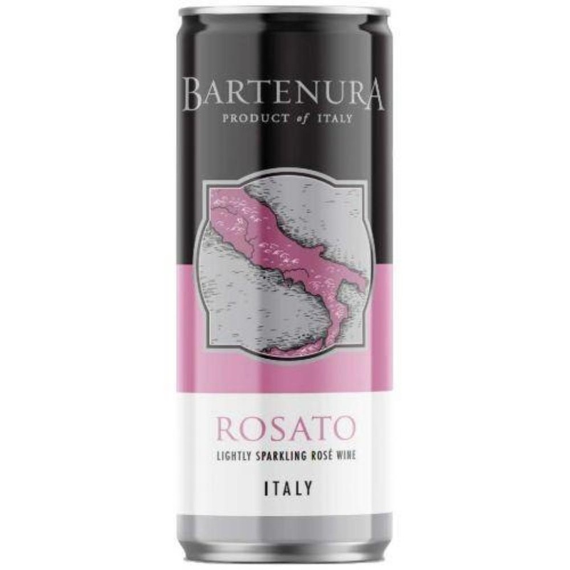 Bartenura Rosato Moscato Brachetto Italy Kosher CAN 250ml