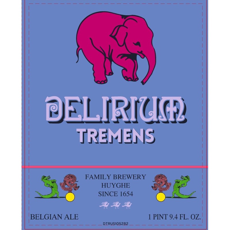 DELIRIUM TREMENS STRONG BLONDE ALE 8.5% abv 750 mL (12)