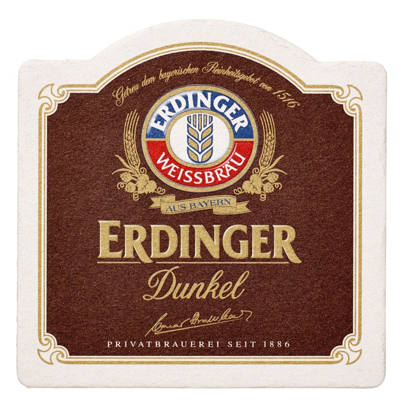 ERDINGER DUNKEL DARK HEFE WEIZEN 500 mL (12)