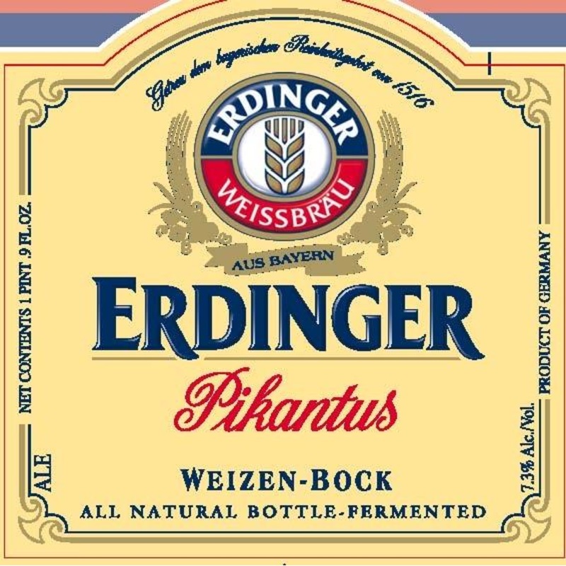 ERDINGER PIKANTUS WEIZENBOCK 500 mL (12 Pack)