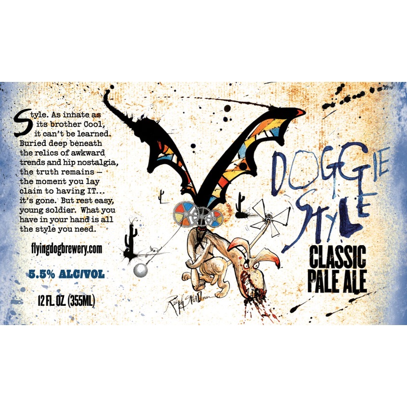 FLYING DOG DOGGIE STYLE PALE ALE 4/6PK 12 oz (24)