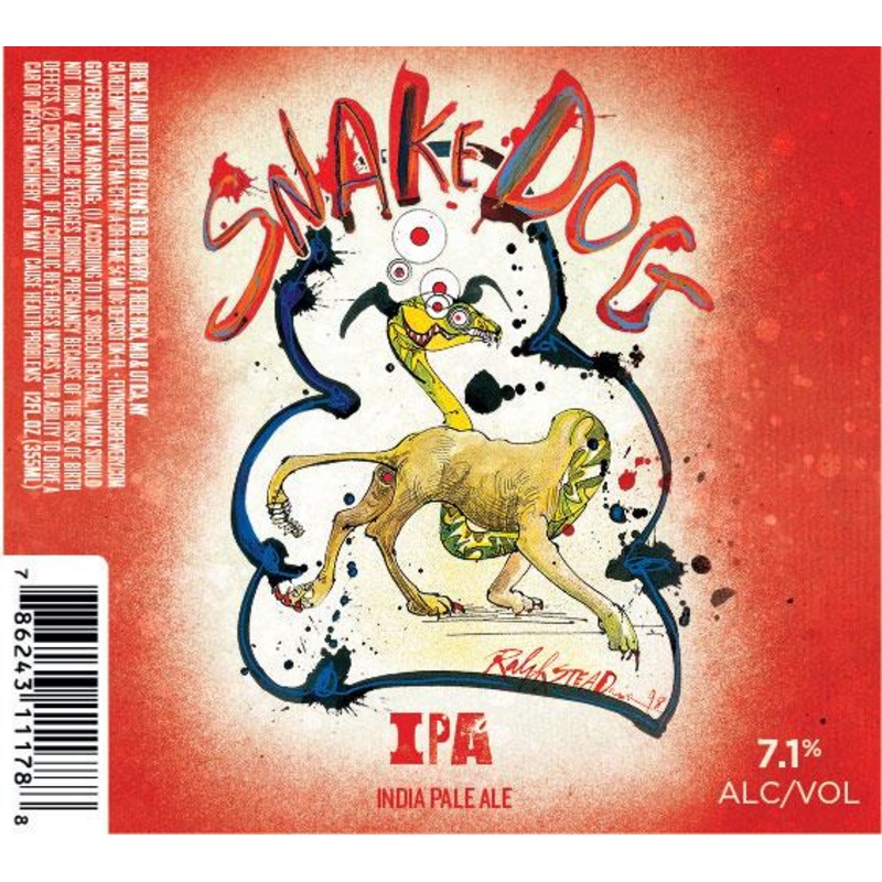 FLYING DOG SNAKE DOG IPA 4/6PK 12 oz (24)