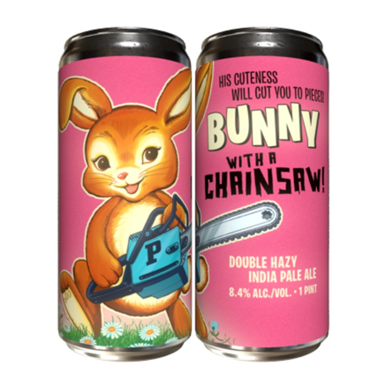 Paperback Bunny With A Chainsaw 4pk 16oz