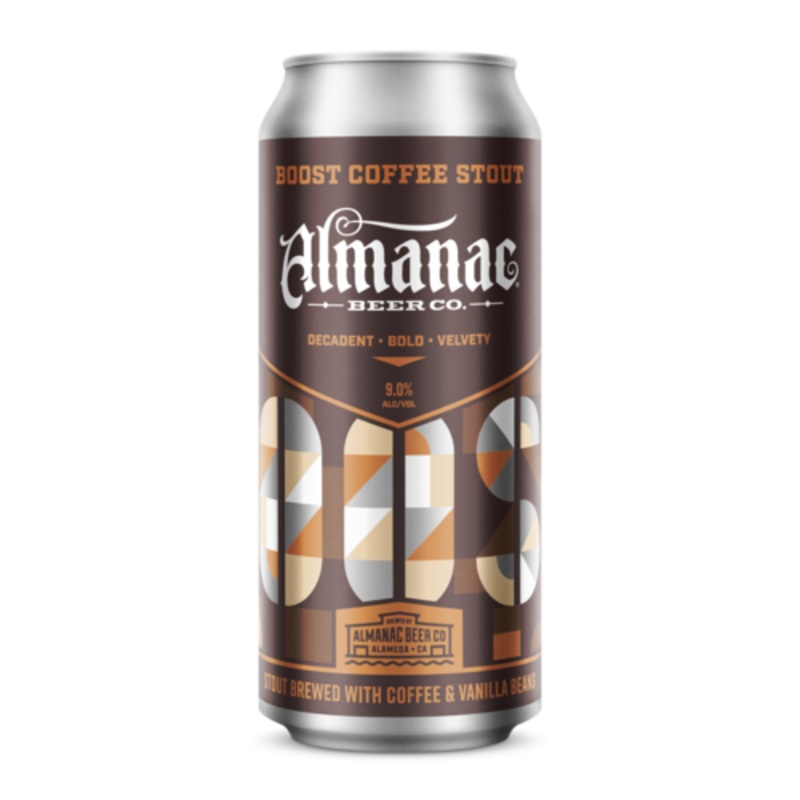 ALMANAC BOOST COFFEE STOUT 6/4PK CANS 16 oz (24)