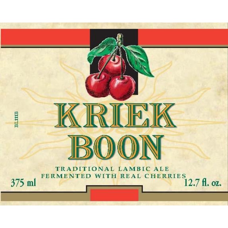 BOON KRIEK CHERRY LAMBIC 375 mL (12 Pack)