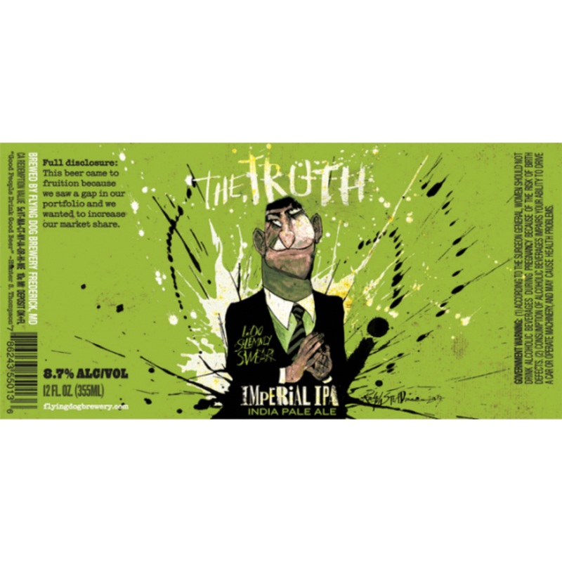 FLYING DOG THE TRUTH IMPERIAL IPA 4/6PK 12 oz (24)
