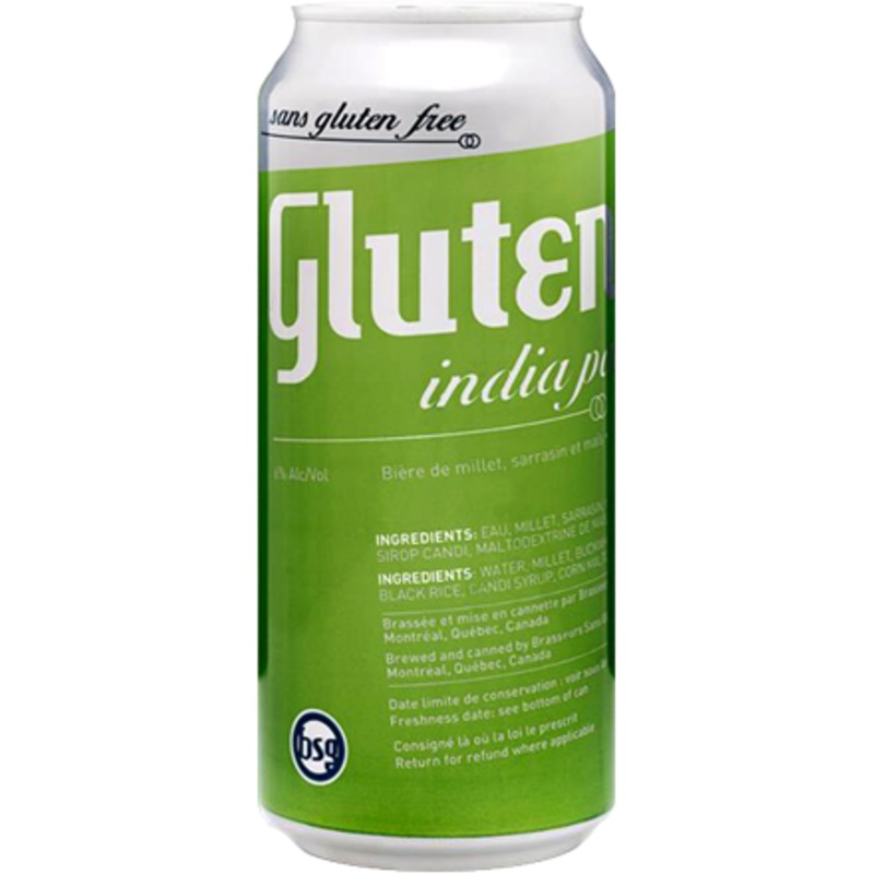 GLUTENBERG GLUTEN-FREE IPA 6/4PK CANS 16 oz (24)