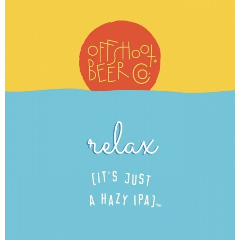 OFFSHOOT RELAX IT'S JUST A HAZY IPA 6/4PK CANS 16 oz (24)