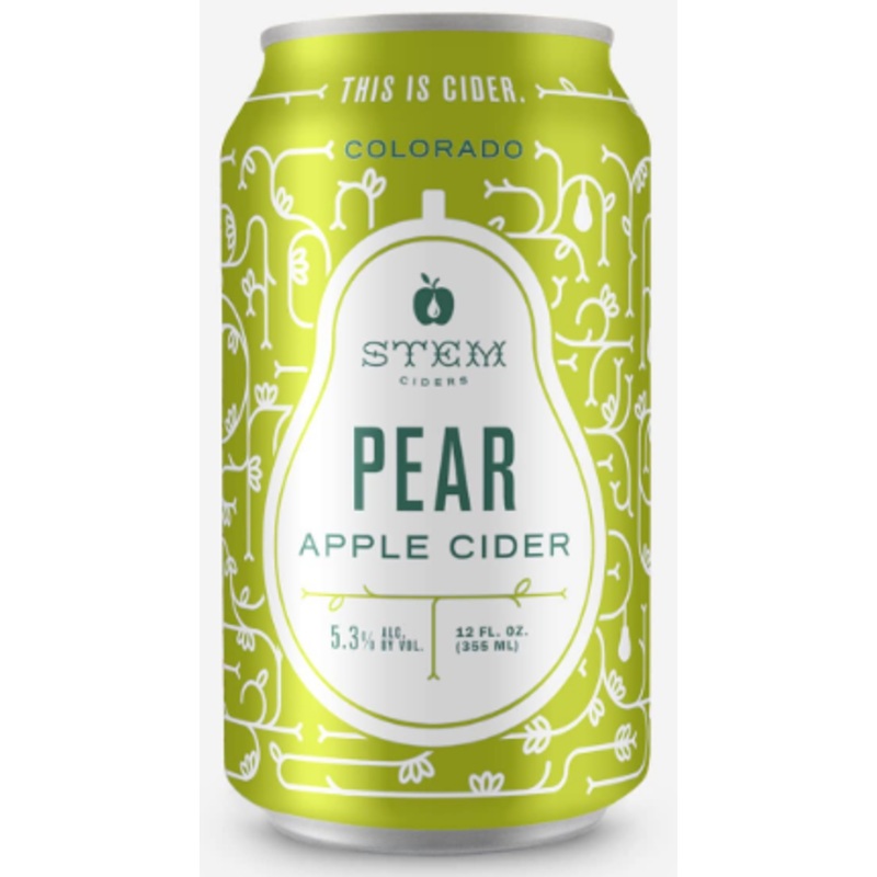STEM CIDER PEAR CIDER 6/4PK CANS 12 oz (24)