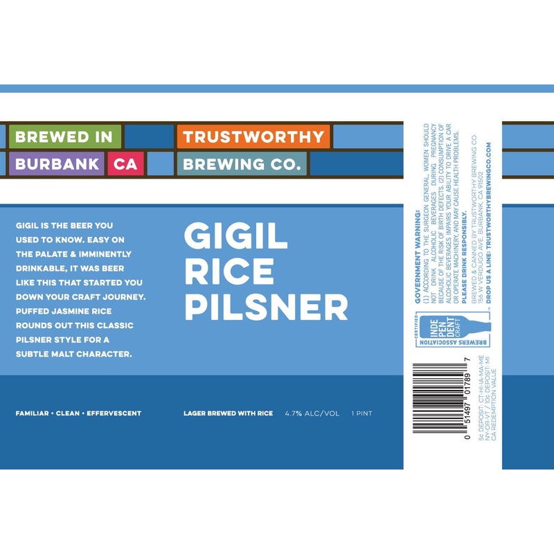 TRUSTWORTHY GIGIL PILS 6/4PK CANS 16 oz (24)
