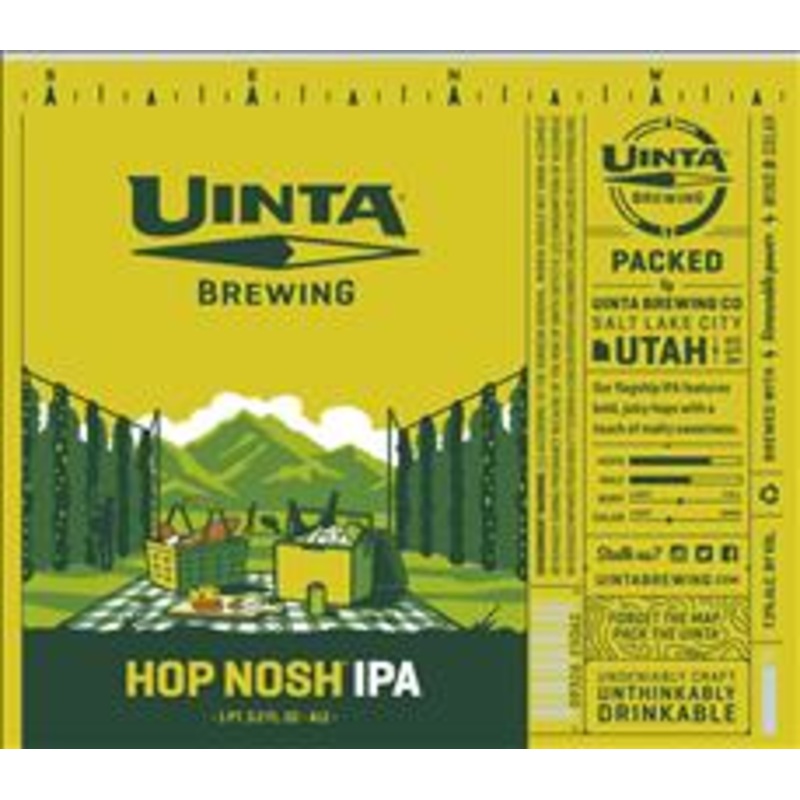 UINTA HOP NOSH IPA 4/6PK CANS 12 oz (24)