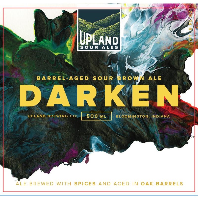 UPLAND BARREL AGED SOUR DARKEN BROWN 500 mL (12)